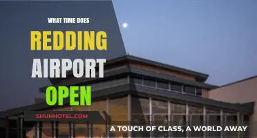 Redding Airport Opening Hours: When Does It Start Operations?