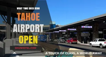 Reno Tahoe Airport Opening Hours: Your Complete Guide to Early Flights