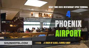 Phoenix Airport Terminal 4 Restaurant Opening Hours: Your Quick Guide