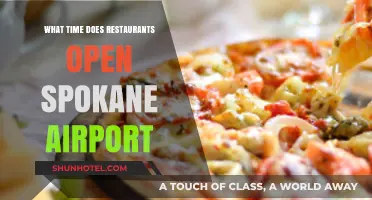 Spokane Airport Restaurant Hours: When Do They Open for Travelers?