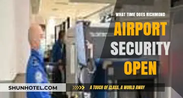 Richmond Airport Security Opening Hours: Your Early Morning Travel Guide