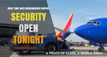 Rickenbacker Airport Security Opening Hours Tonight: What You Need to Know