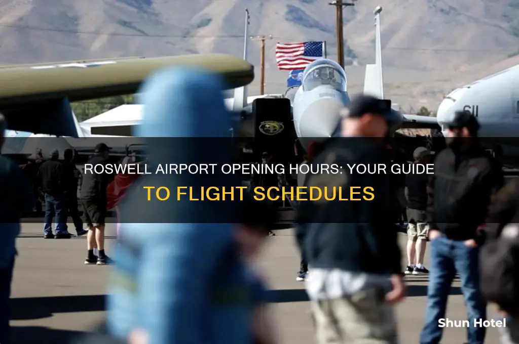 what time does roswell airport open