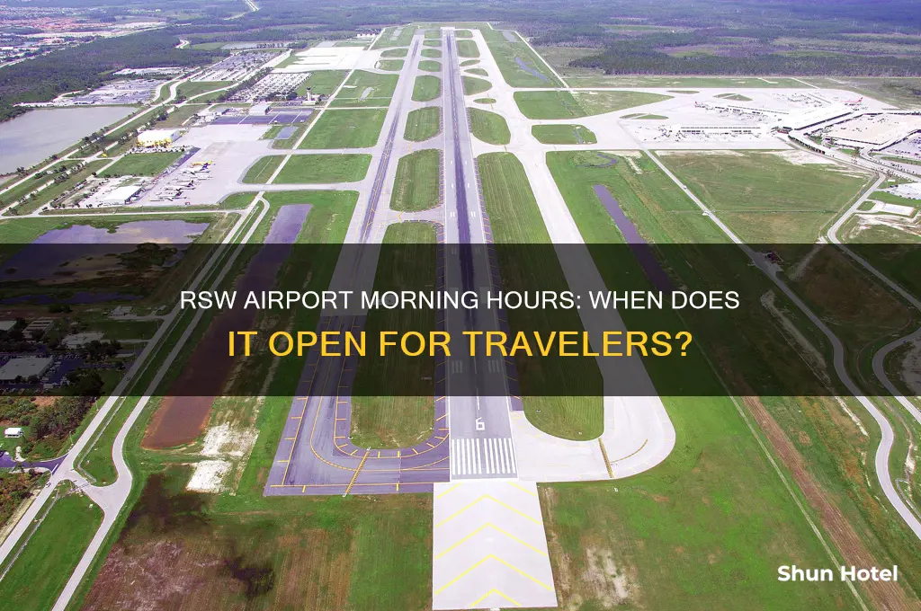 what time does rsw airport open in the morning