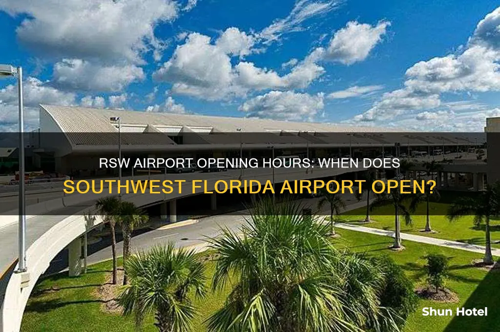 what time does rsw airport open