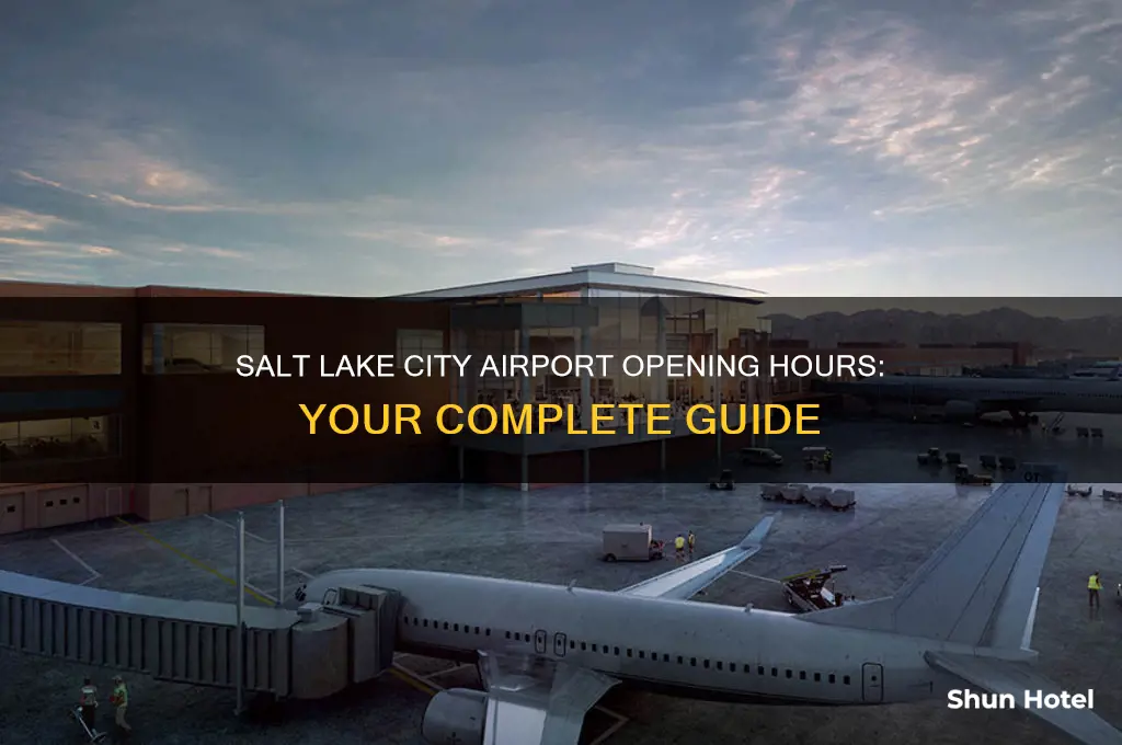 what time does salt lake city airport open