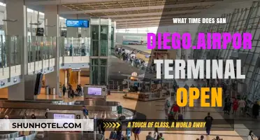 San Diego Airport Terminal Opening Hours: Your Complete Guide