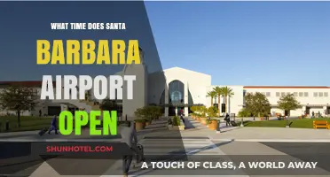 Santa Barbara Airport Opening Hours: Your Complete Guide to Early Flights