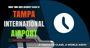 Tampa International Airport Security Closing Time: What You Need to Know