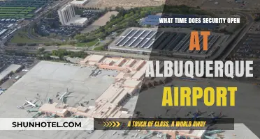 Albuquerque Airport Security Opening Hours: Your Essential Travel Guide