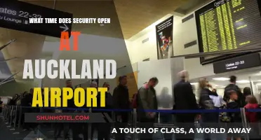 Auckland Airport Security Opening Hours: Your Essential Travel Guide
