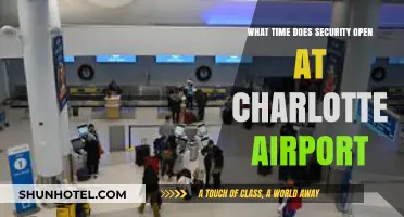 Charlotte Airport Security Opening Hours: Your Early Morning Travel Guide
