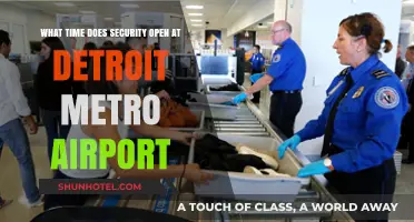 Detroit Metro Airport Security Opening Hours: What Travelers Need to Know