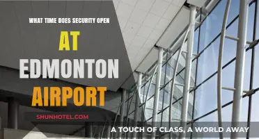 Edmonton Airport Security Opening Hours: Your Complete Guide
