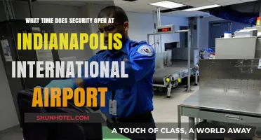 Indianapolis Airport Security Hours: When Does Screening Open?