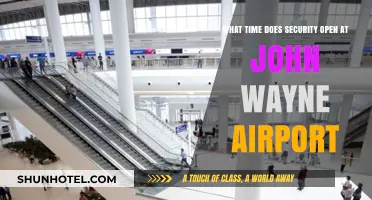 John Wayne Airport Security Opening Hours: What You Need to Know