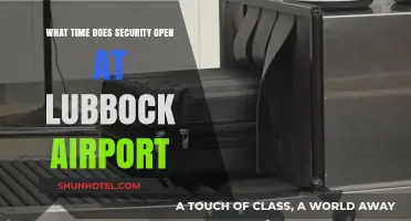 Lubbock Airport Security Opening Hours: What Travelers Need to Know