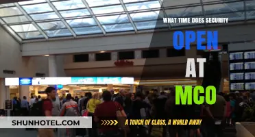 MCO Security Opening Hours: When Does Screening Begin at Orlando Airport?