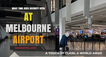 Melbourne Airport Security Opening Hours: Your Essential Guide