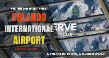 Orlando International Airport Security Opening Hours: What You Need to Know