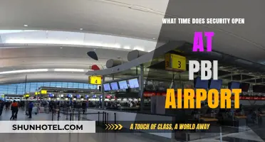 PBI Airport Security Opening Hours: Your Essential Guide