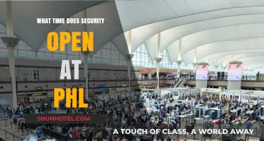 When Does PHL Airport Security Open? Your Essential Guide