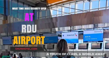 RDU Airport Security Opening Hours: What Travelers Need to Know