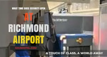 Richmond Airport Security Opening Hours: Your Essential Travel Guide
