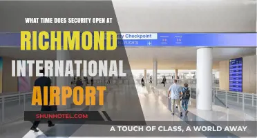Richmond International Airport Security Opening Hours: Your Essential Guide