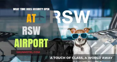 RSW Airport Security Opening Hours: Your Guide to Early Travel Prep