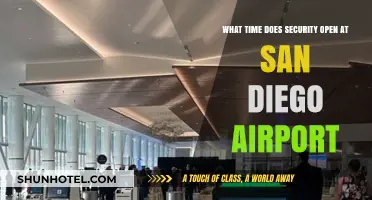 San Diego Airport Security Opening Hours: Your Essential Guide