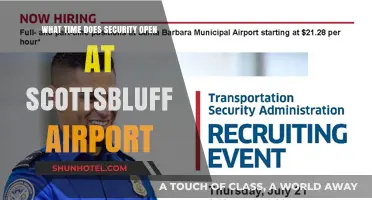 Scottsbluff Airport Security Opening Hours: What Travelers Need to Know