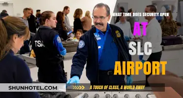SLC Airport Security Hours: When Does Screening Open?