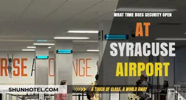 Syracuse Airport Security Opening Hours: Your Essential Travel Guide