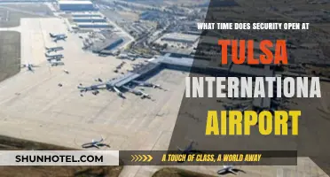 Tulsa International Airport Security Opening Hours: What You Need to Know