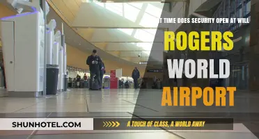 Will Rogers World Airport Security Opening Hours: What You Need to Know