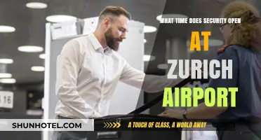 Zurich Airport Security Opening Hours: When to Arrive for Smooth Travel