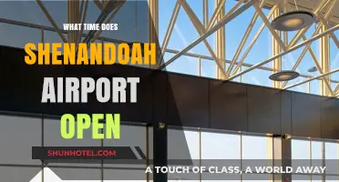 Shenandoah Airport Opening Hours: Your Guide to Early Flights
