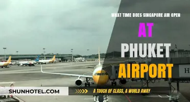 Singapore Airlines Phuket Airport Opening Hours: Your Complete Guide