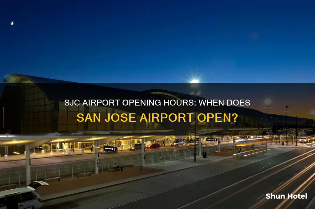 what time does sjc airport open