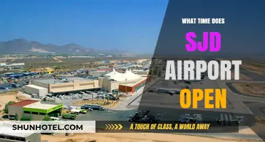SJD Airport Opening Hours: Your Guide to San Jose del Cabo