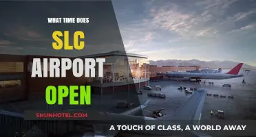 SLC Airport Opening Hours: When Does Salt Lake City Airport Open?