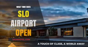 SLO Airport Opening Hours: When Does San Luis Obispo Airport Open?