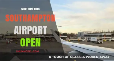 Southampton Airport Opening Hours: When Does It Start Operations?
