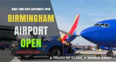 Southwest Airlines Birmingham Airport Opening Hours: What Time Do They Open?