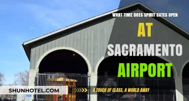 Spirit Airlines Gates Opening Time at Sacramento Airport Guide