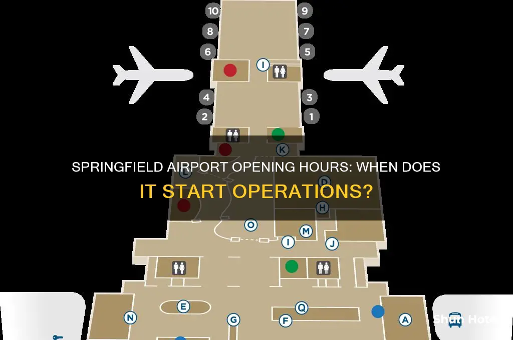what time does springfield airport open