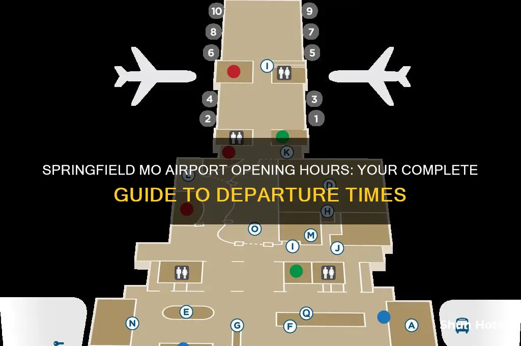 what time does springfield mo airport open