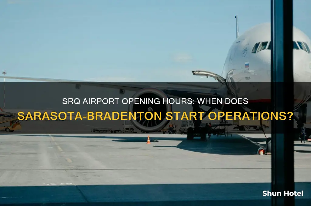 what time does srq airport open