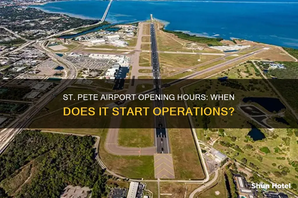 what time does st pete airport open